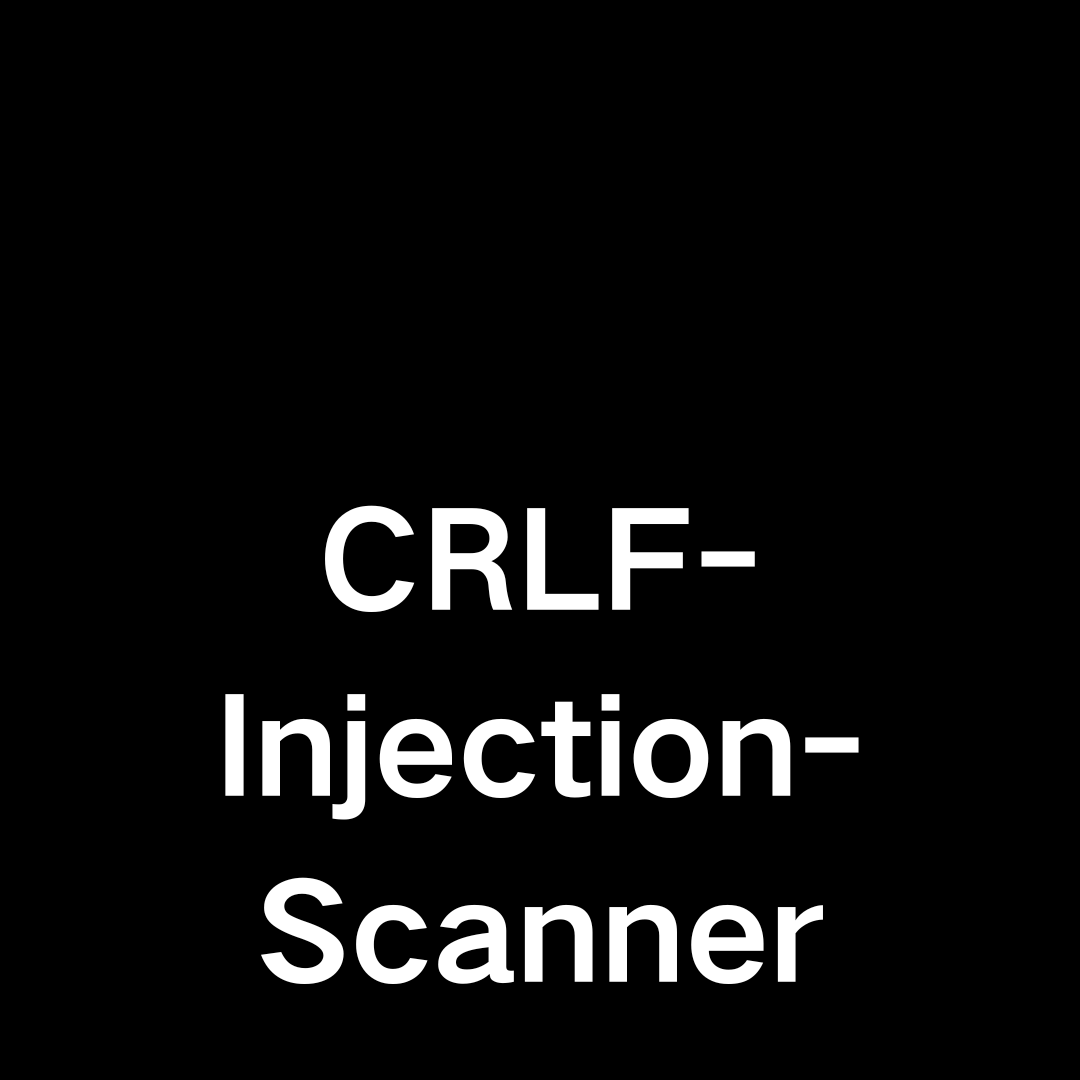 CRLF-Injection-Scanner在域列表上测试 CRLF 注入的命令行工具（Python）